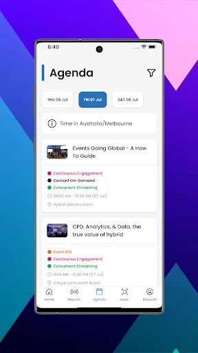 I-download ang evexus: Ang Iyong Pinakamahusay na Event Companion - Screenshot 2