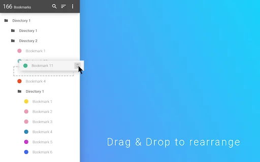 I-download ang Bookmark Sidebar – Ayusin ang Iyong Browser Bookmarks - Screenshot 3