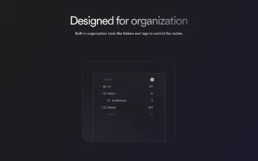 I-download ang Dewey: Pinakamahusay na Bookmark Organizer Tool - Screenshot 3