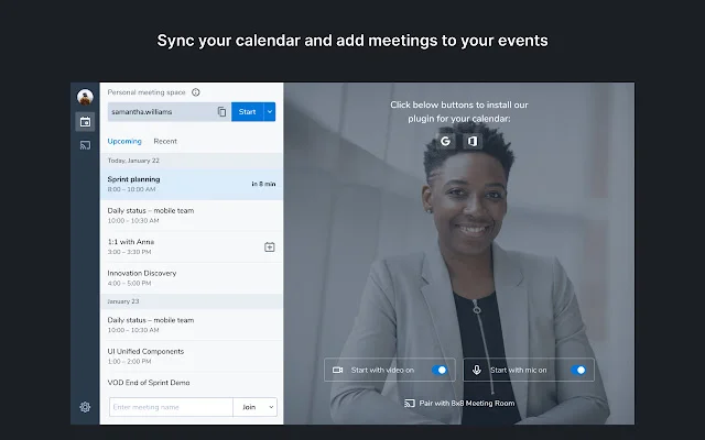 I-download ang 8×8 Meet para sa Chrome – Mag-schedule ng Meetings - Screenshot 2