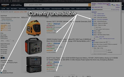 I-download ang GRABLEY: Pinakamahusay na Tool para sa Amazon at eBay - Screenshot 1
