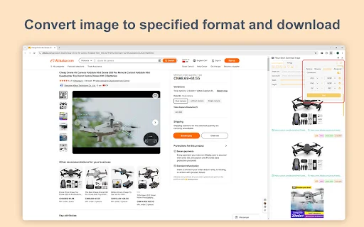 Fitkun Batch Download Image – Mabilis na Image Downloader para sa Chrome - Screenshot 4