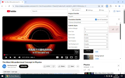 I-download ang Dualsub: YouTube Subtitle Translator Para sa Lahat - Screenshot 2