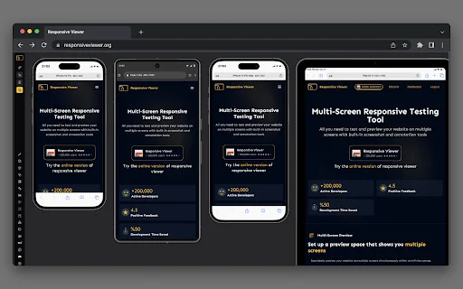 I-download ang Responsive Viewer – Pinakamahusay na Responsive Tester - Screenshot 2