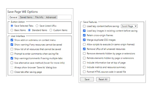 I-download ang Save Page WE para sa Offline na Pagbabasa - Screenshot 5