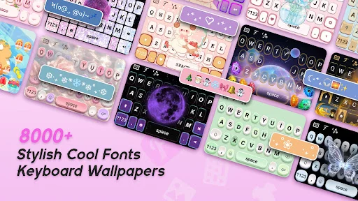 Cool Fonts Keyboard & Themes – I-download ang Pinakabagong Bersyon - Screenshot 1