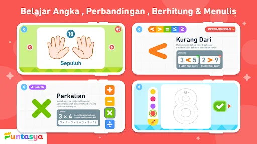 I-download ang Belajar Angka & Hitung Cerdas – Masayang Math Para sa Bata - Screenshot 4