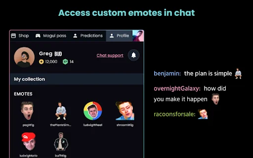 I-download ang Truffle para sa YouTube Live at Twitch – Mas Masayang Chat - Screenshot 1