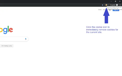 Cookie Remover: Mabilis na Pagbura ng Cookies sa Chrome – Download - Screenshot 1