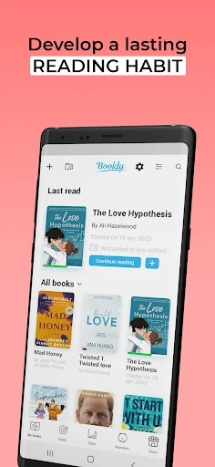 Bookly – I-track ang Iyong Pagbabasa at Tapusin ang TBR List - Screenshot 1