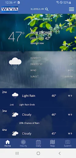 I-download ang WVVA Weather App – Tumpak na Forecast sa Android - Screenshot 1