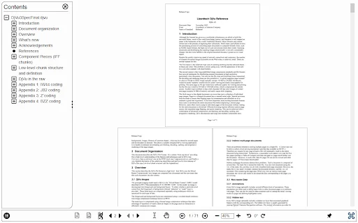 DjVu.js Viewer – Buksan ang mga .djvu file nang mabilis at libre - Screenshot 3