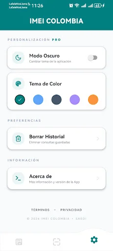 I-download ang IMEI COLOMBIA Pinakabago – Suriin ang Katayuan ng Telepono - Screenshot 18
