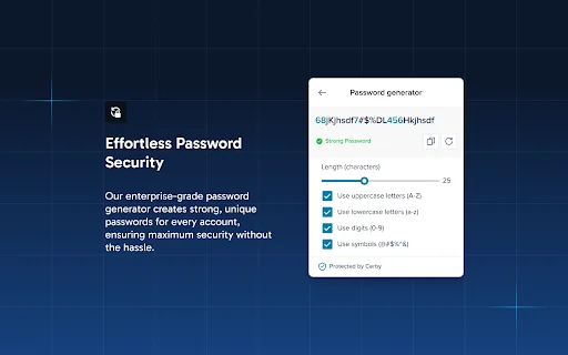 I-download ang Cerby Extension – Ligtas na Pamamahala ng Account - Screenshot 3